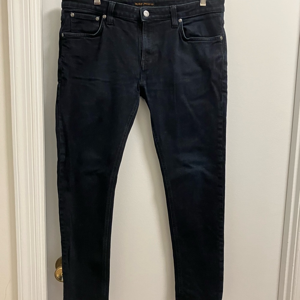 Nudie Jeans Men's Dark Skinny Jeans